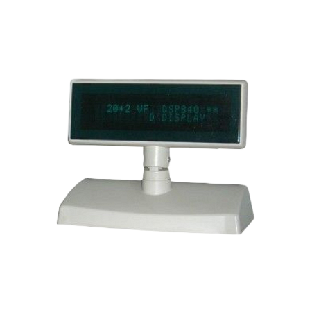 Дисплей покупателя Gigatek DSP 840B, RS232, 12 вольт, белый