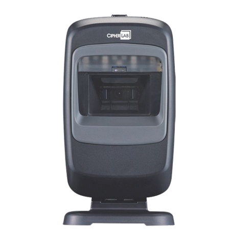 Сканер штрихкода CipherLAB 2210-USB (настольный сканер 2D с деактиватором EAS, кабель USB, черный)
